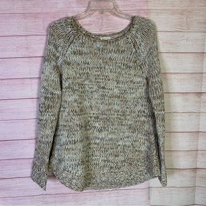 Hem & Thread Warm‎ Long Sleeve Pullover Sweater Size Large